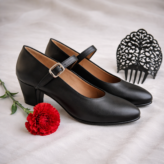 Zapatos Flamenco Piel -  Modelo Jerez